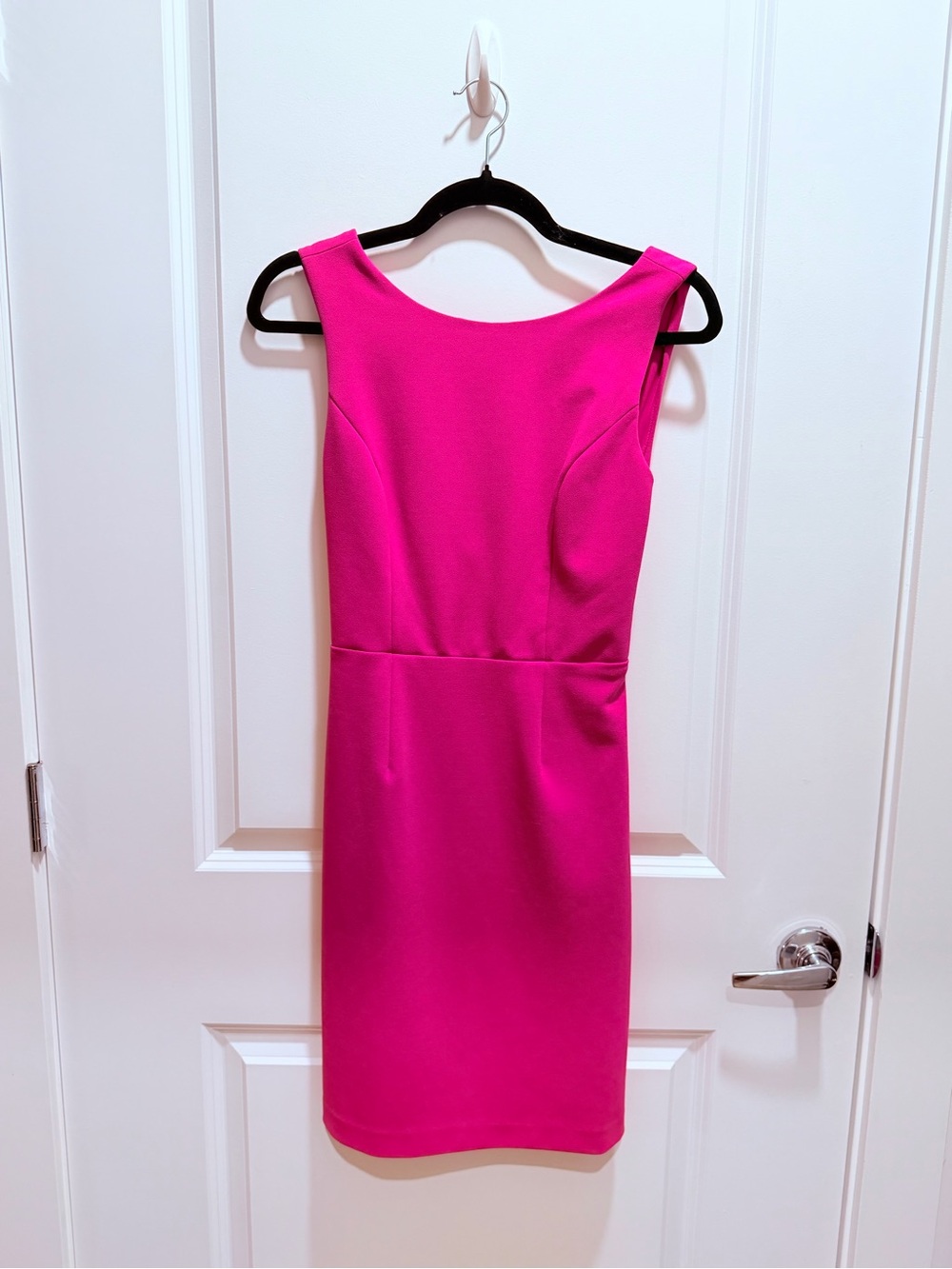Betsey Johnson Hot Pink Open Back Mini Dress